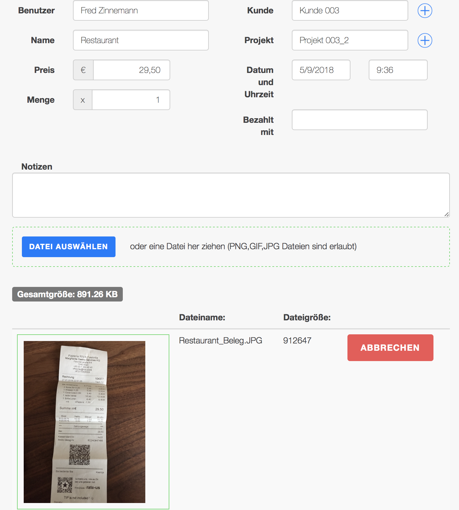 ausgabenerfassung-beleg