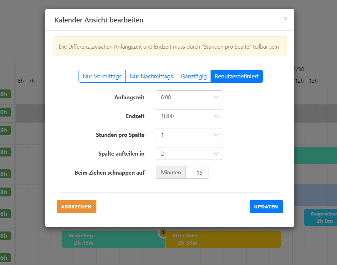 aufgabenplaner-stunden-spalten-definieren