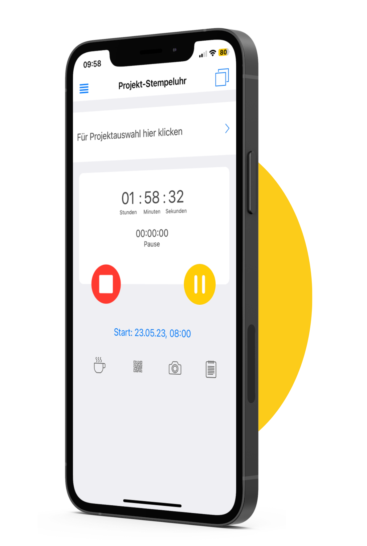 mobile-zeiterfassung-app-projektzeiterfassung