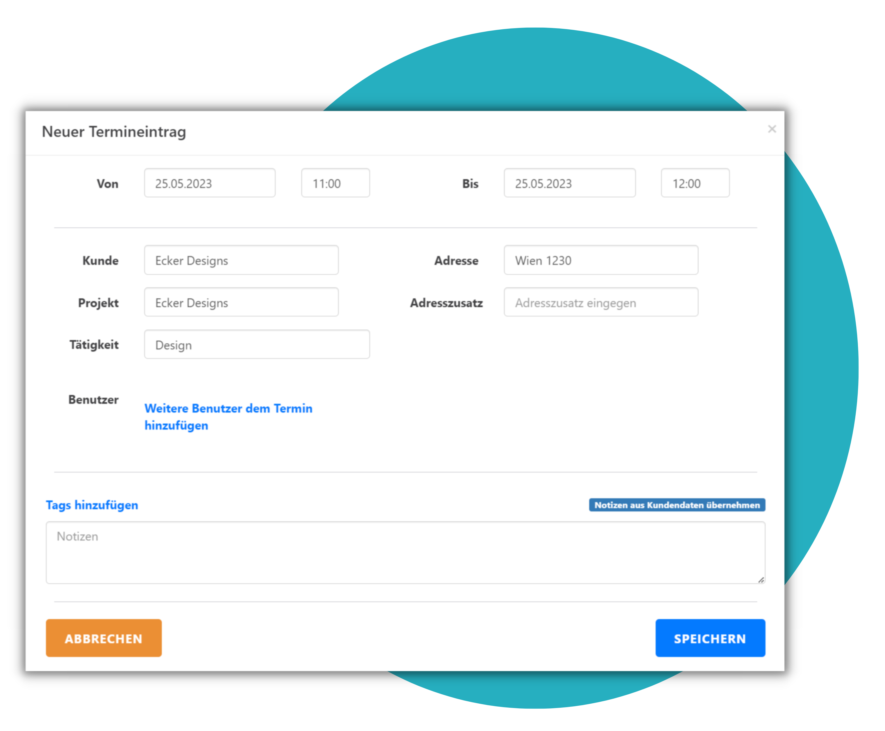 Termin Planer TimeTrack