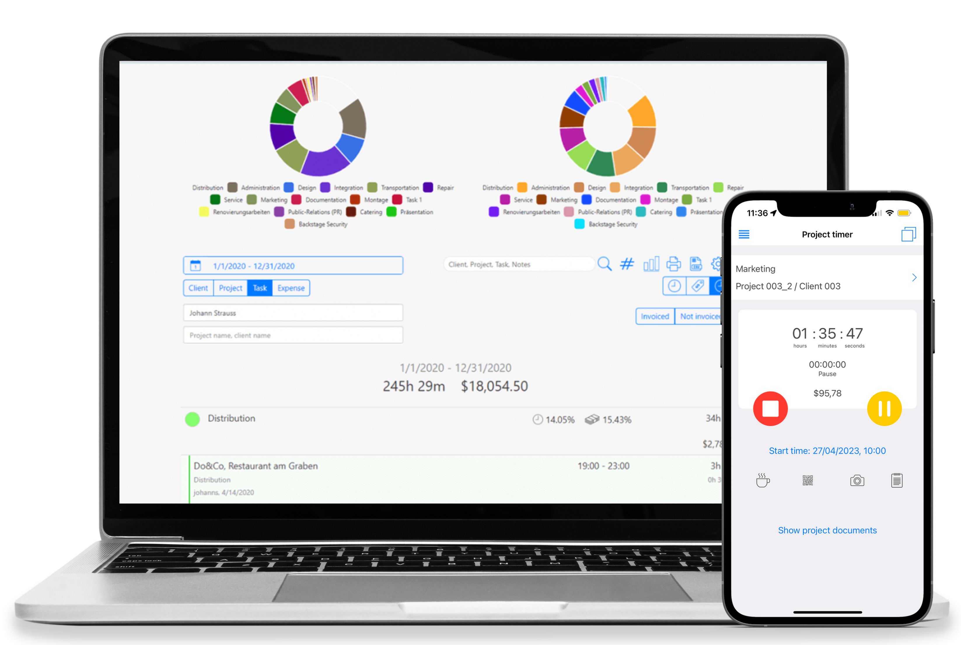 project-reporting-timetrackapp
