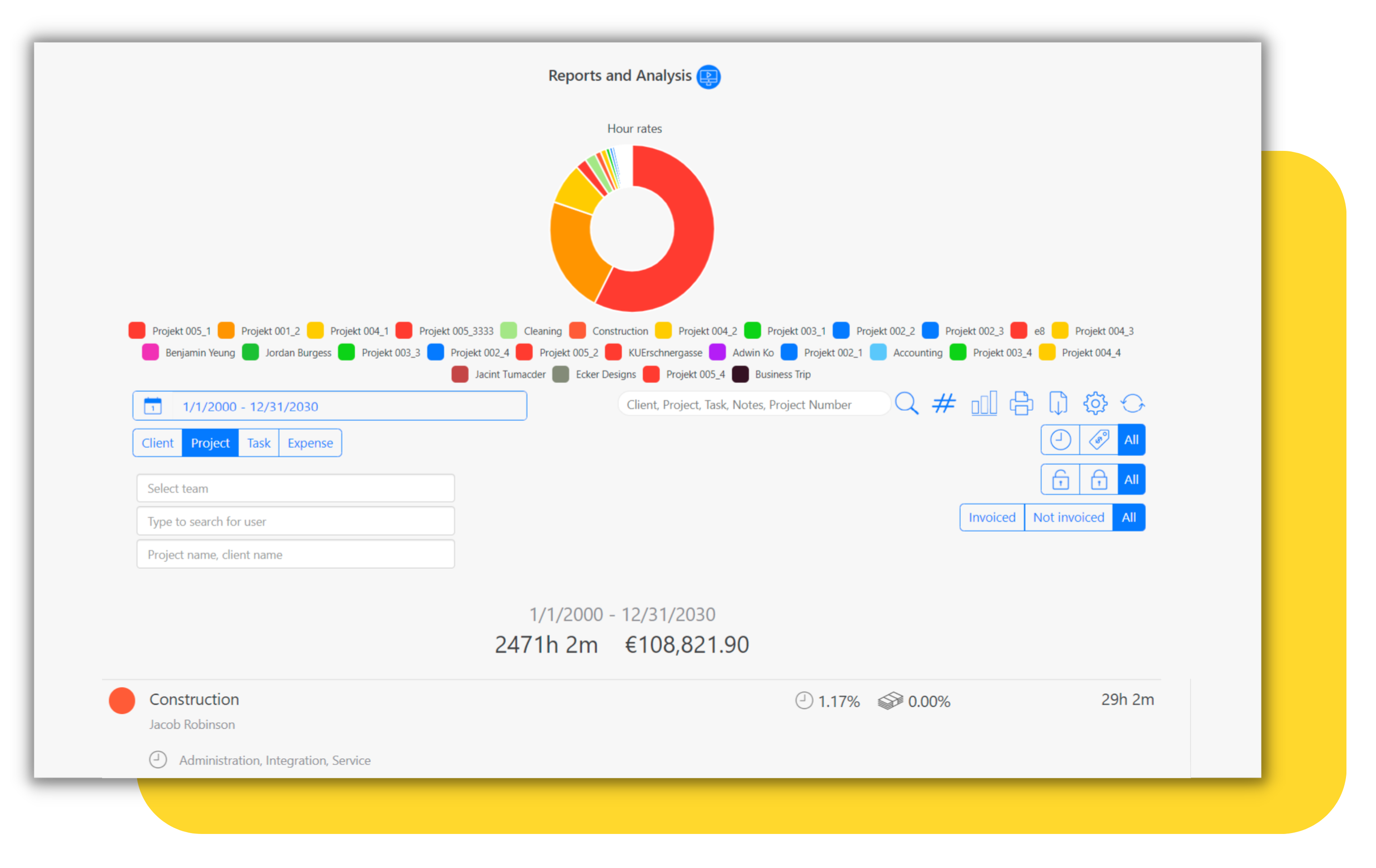 project-reporting-timetrackapp