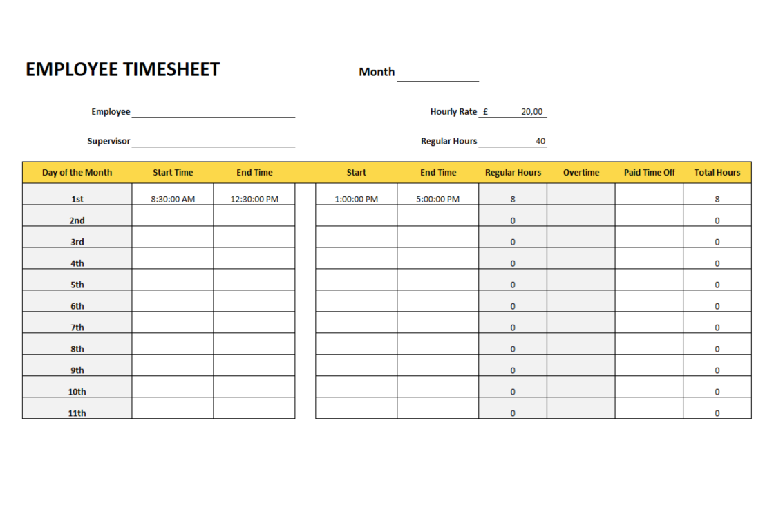 employee-timesheet-template