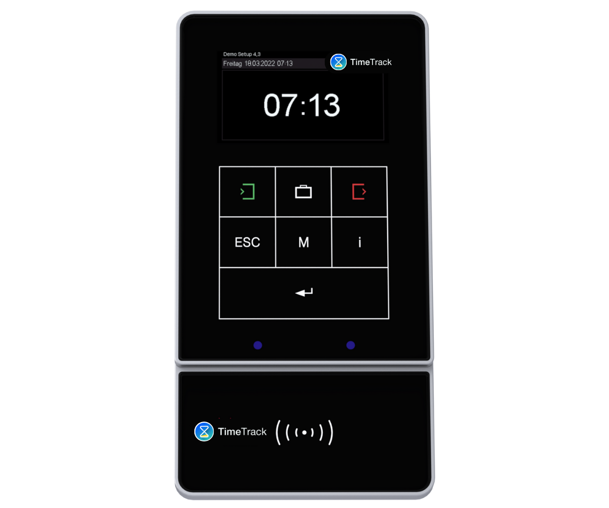 Zeiterfassung Terminal mit vielfältigen Funktionen