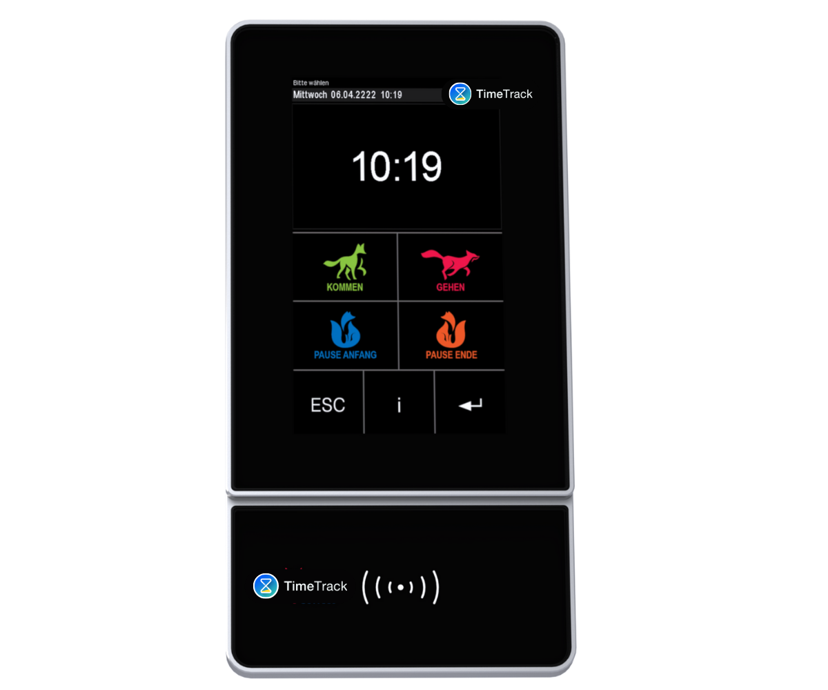 Zeiterfassung Terminal mit vielfältigen Funktionen
