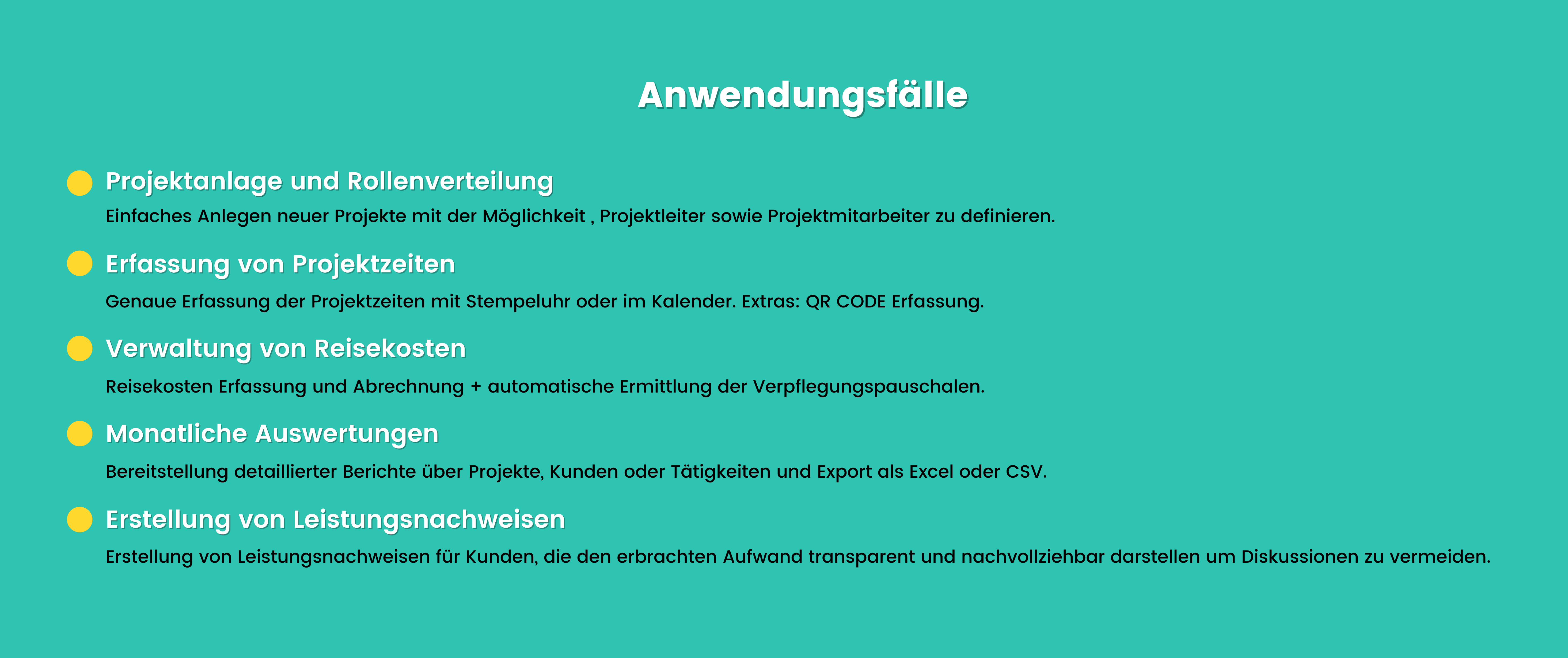 Anwendungsbeispiele-Projektzeiterfassung