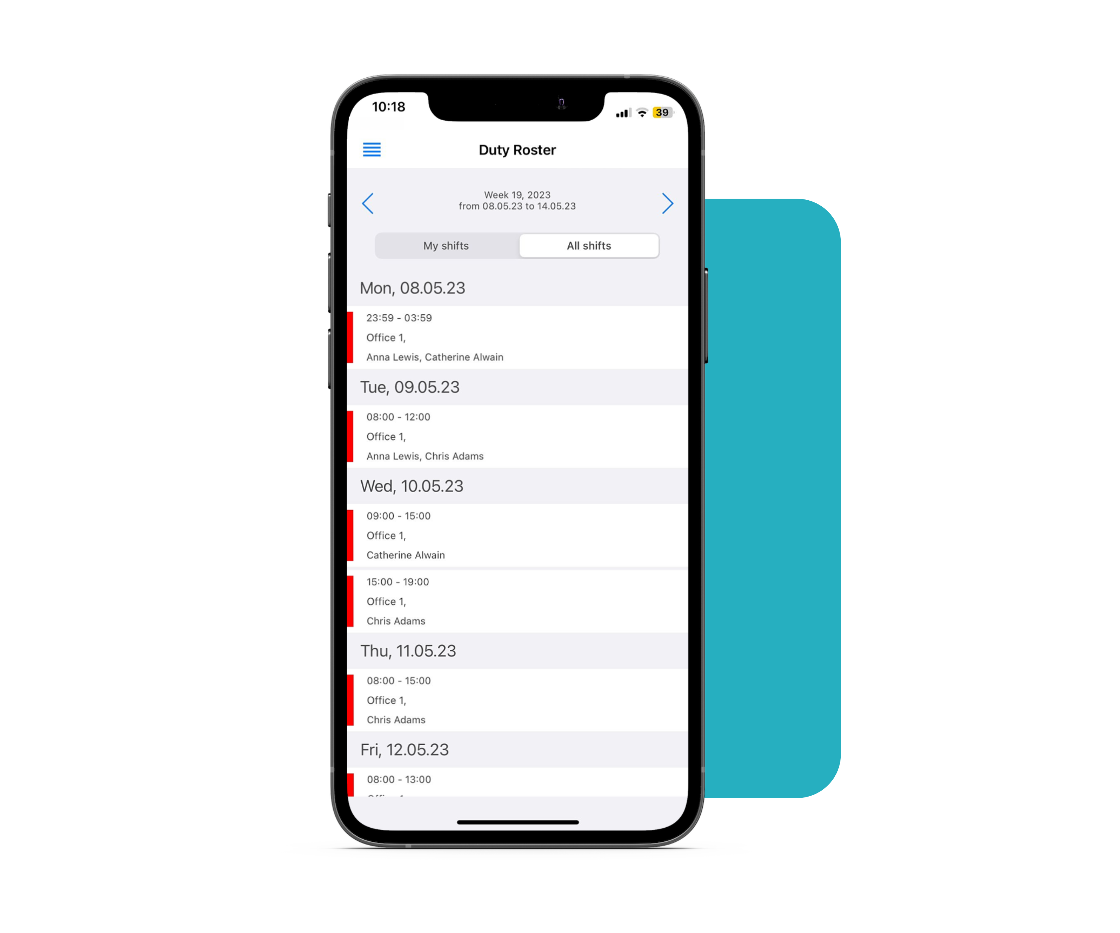 Self Service Mobile App