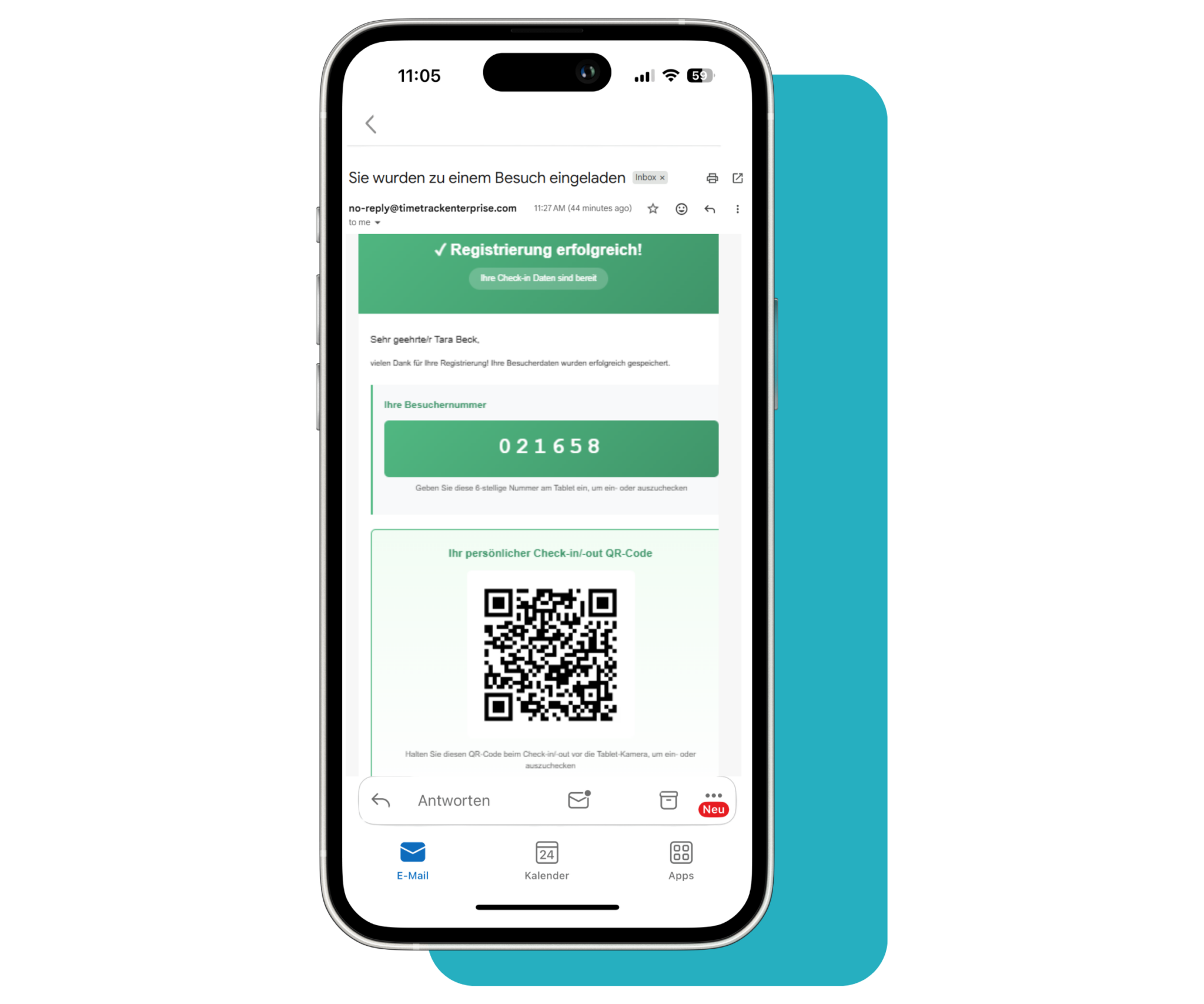 QR Code - Besuchermanagement (2) besuchermanagement_QR-Codee