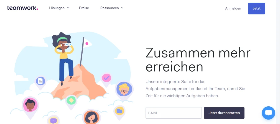 teamwork-webseite
