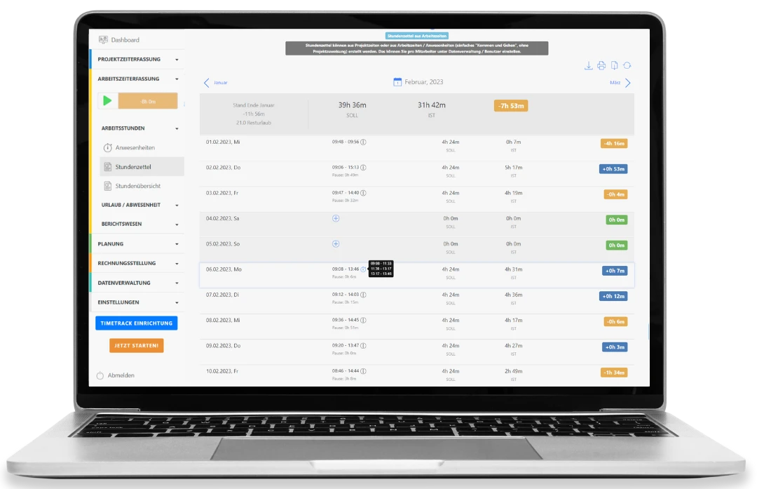 stundenzettel-pausenregelung