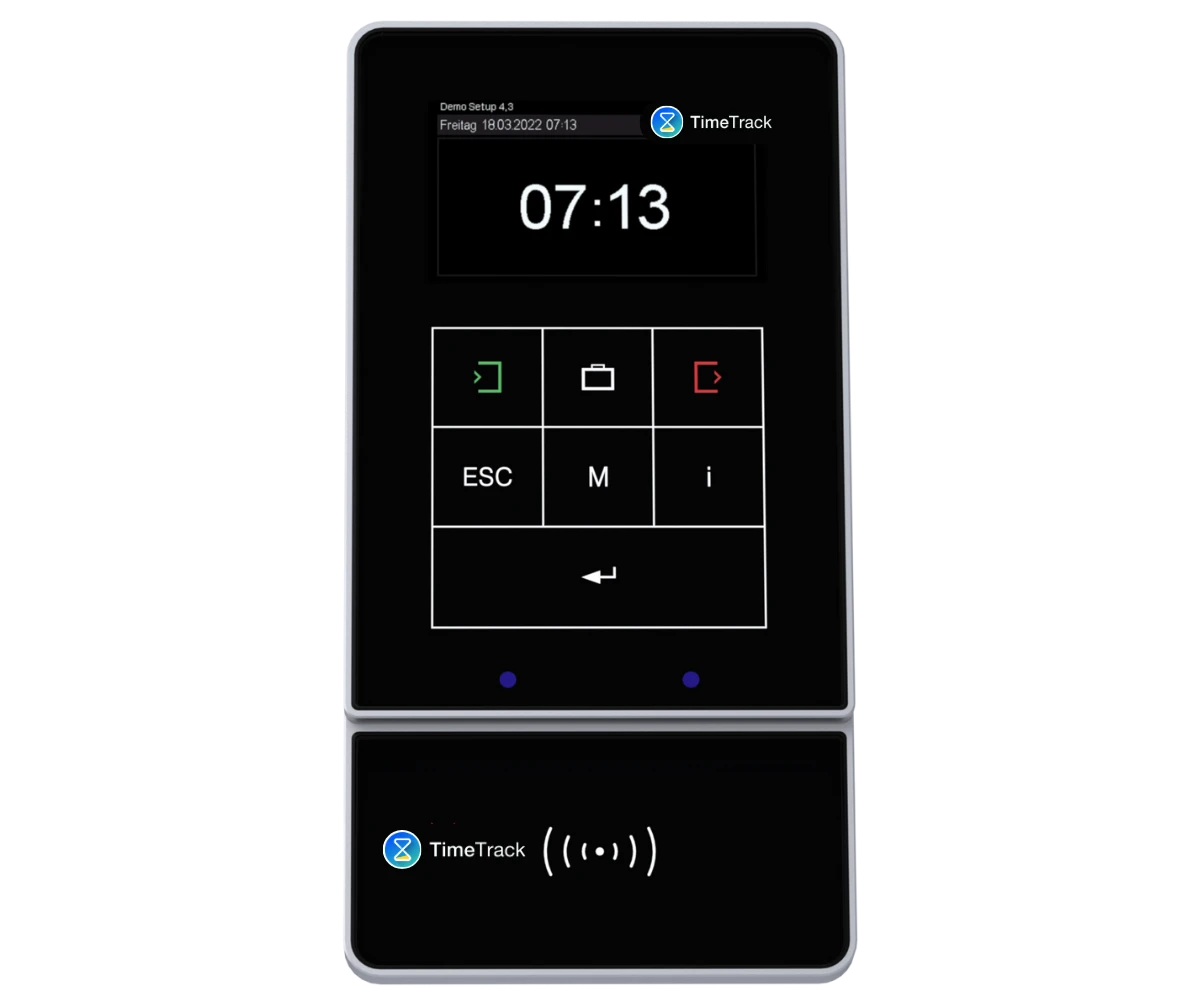 Zeiterfassung Terminal mit vielfältigen Funktionen
