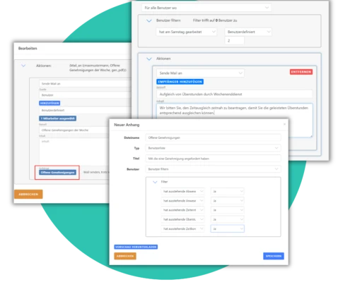 Wochenenddienst-Workflow